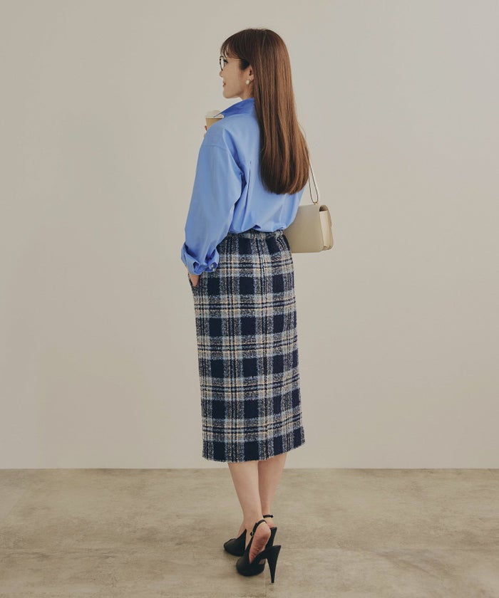 手洗い可 レディース 秋冬 大人可愛い 上品 きれいめ 大人カジュアル 柄 フェミニン ジョイントスペース