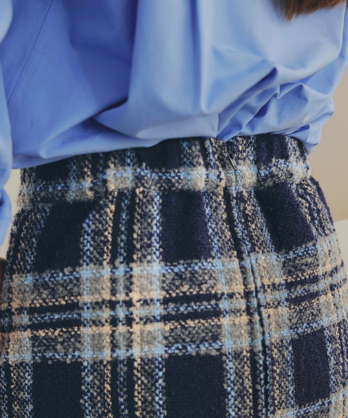 手洗い可 レディース 秋冬 大人可愛い 上品 きれいめ 大人カジュアル 柄 フェミニン ジョイントスペース