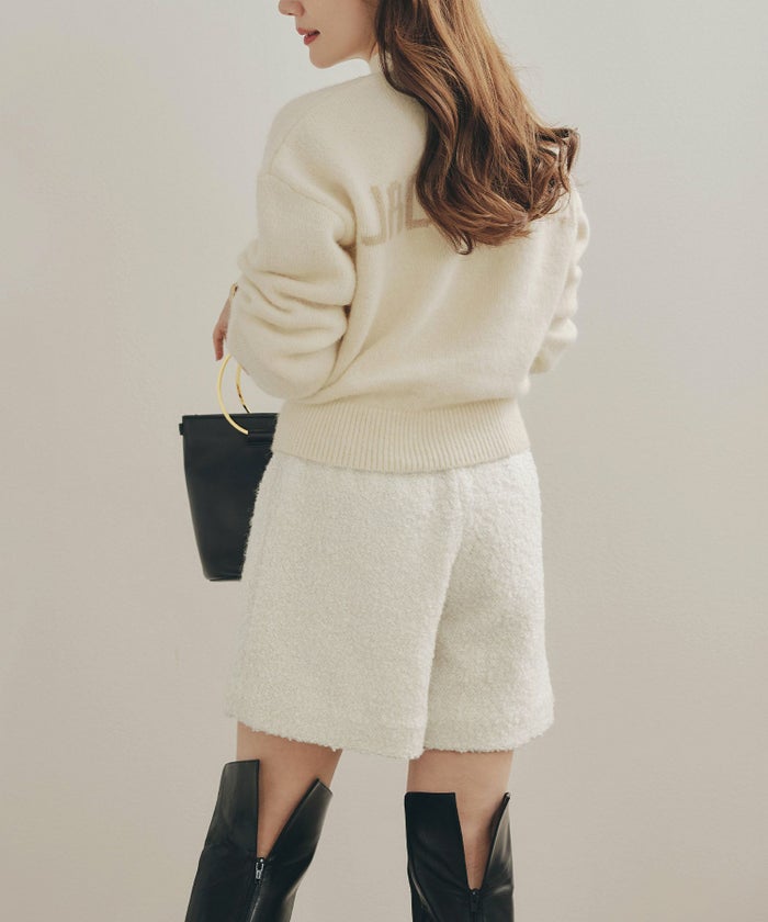 手洗い可 レディース 秋冬 大人可愛い 上品 きれいめ 大人カジュアル フェミニン ミニ丈 ジョイントスペース