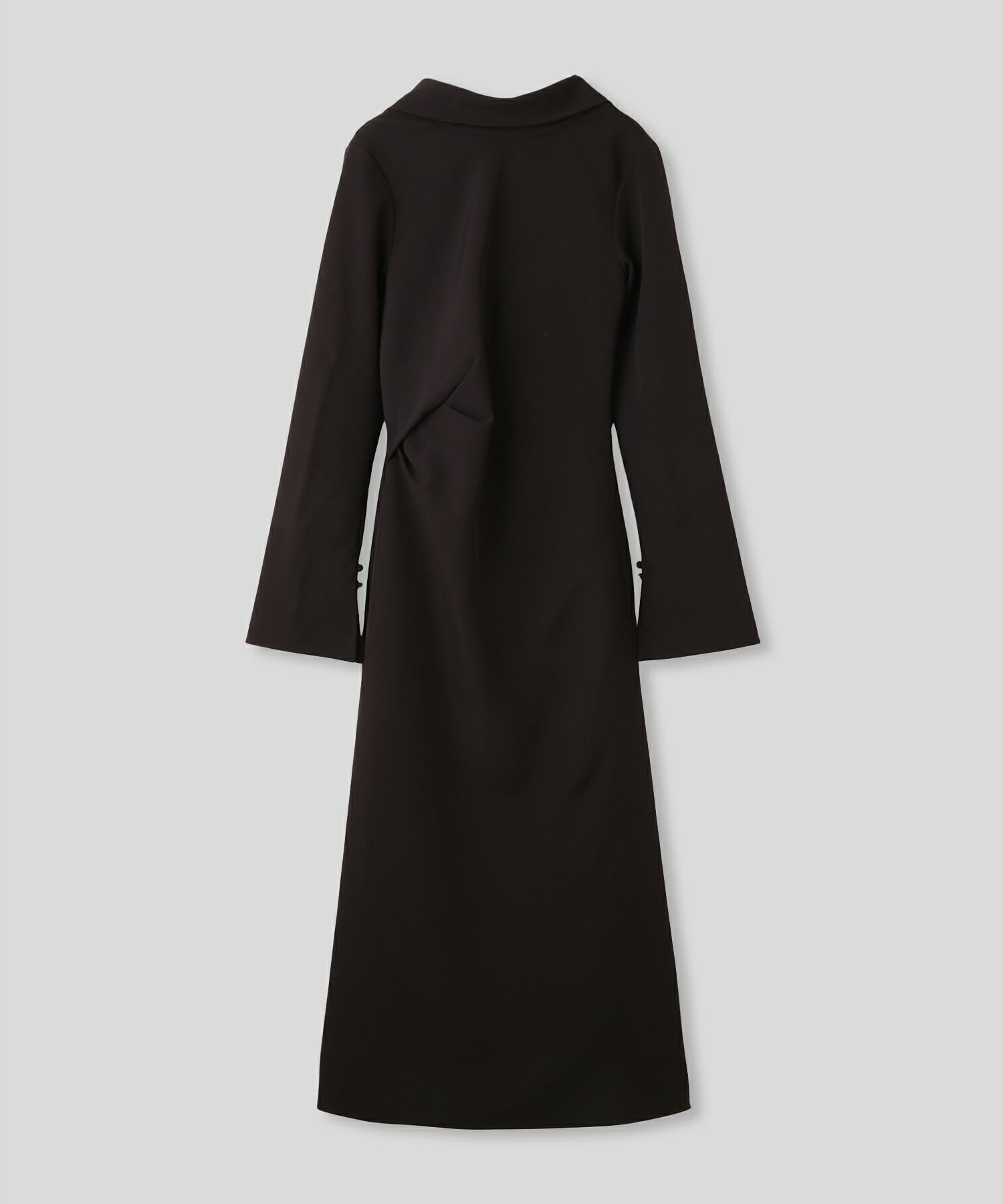 SUMMERSALE ロールカラー バックコンシャス ワンピース KINO THE KEI