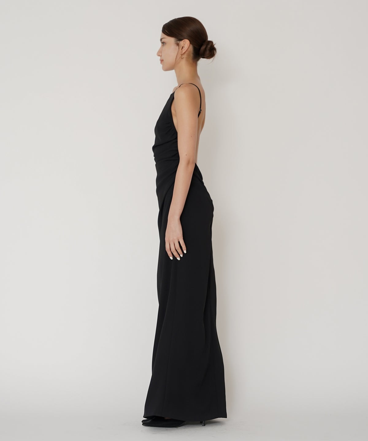 フィットネス バックオープンワンピ 海外 ロング丈 リゾートワンピ パーティ ディナー タイトワンピース 韓国風 綺麗め 細見え カジュアル KINO THE KEI