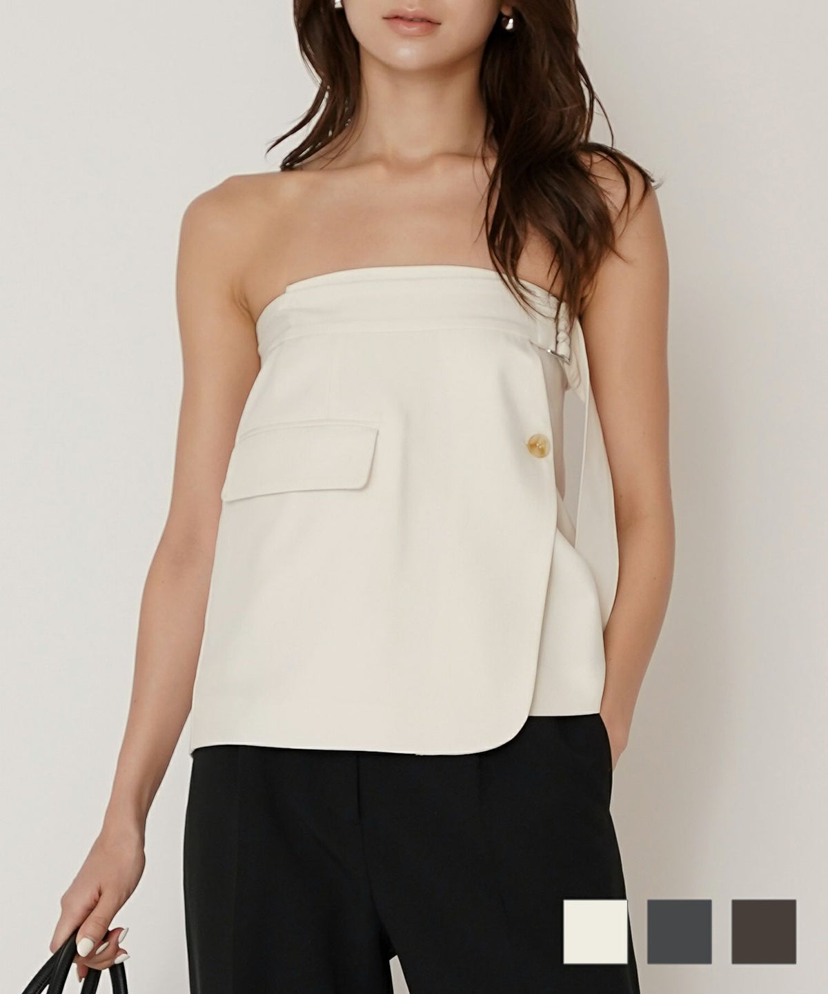 ミニスカート ショート丈 ミニボトム ウエストゴム 台形 タイトスカート 制服 韓国風 綺麗め 細見え カジュアル KINO THE KEI 2WAY ラップスカート KINO THE KEI