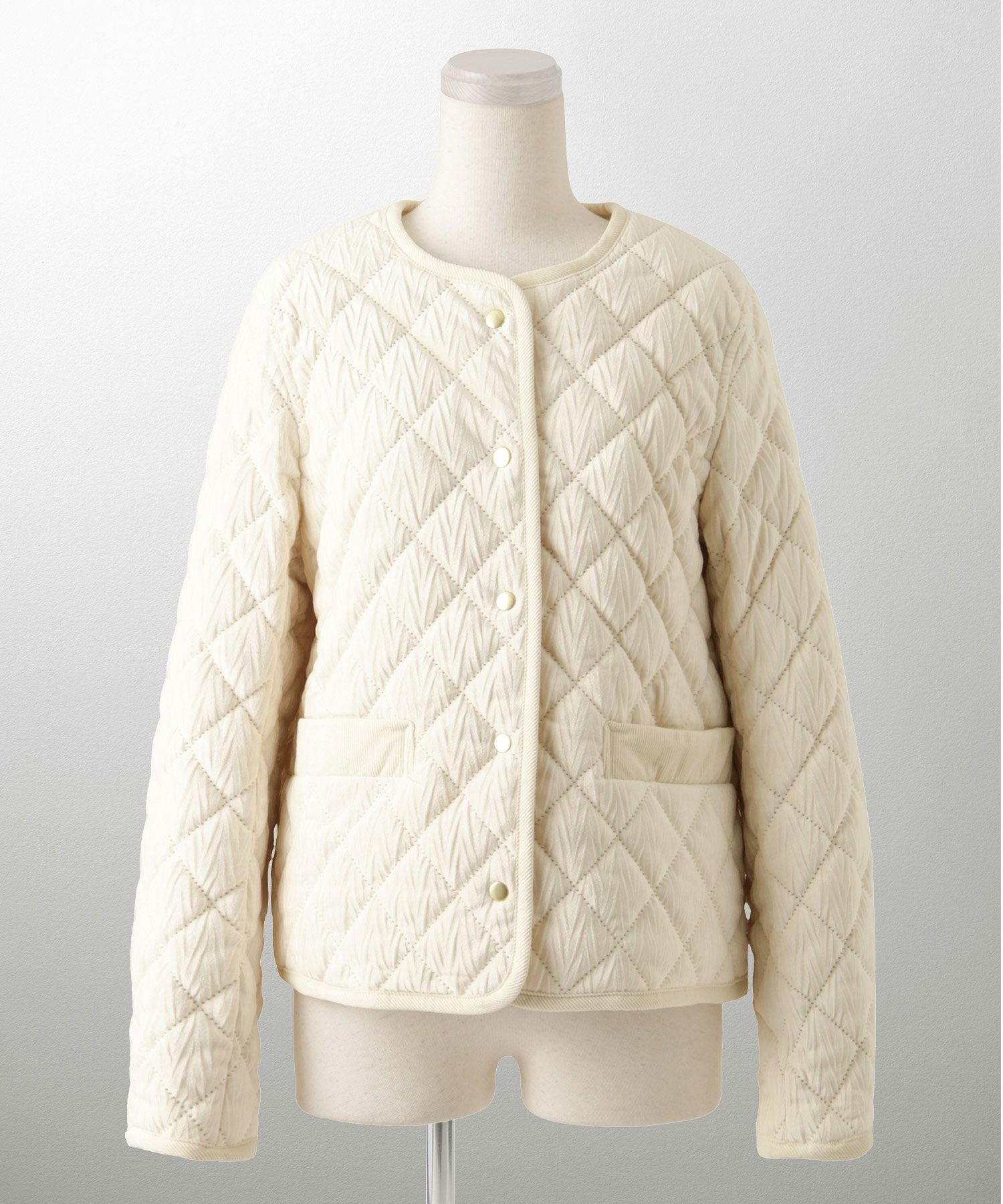 キルティング ベロア ジャケット HUIT 全3色｜hit281-0278【1