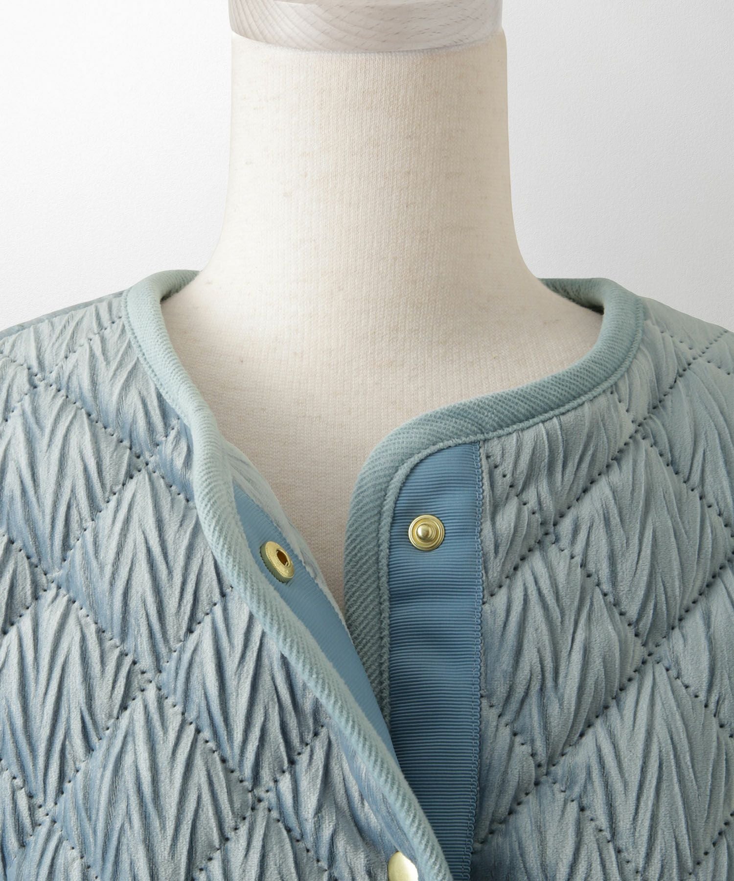 キルティング ベロア ジャケット HUIT 全3色｜hit281-0278【1