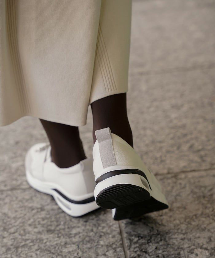 ビジュー バックル シューズ スニーカー シューズ スリッポン ビジュー バックル 歩きやすい クッション ホワイト ブラック S M L LL