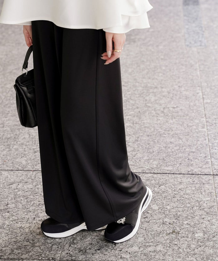 ビジュー バックル シューズ スニーカー シューズ スリッポン ビジュー バックル 歩きやすい クッション ホワイト ブラック S M L LL