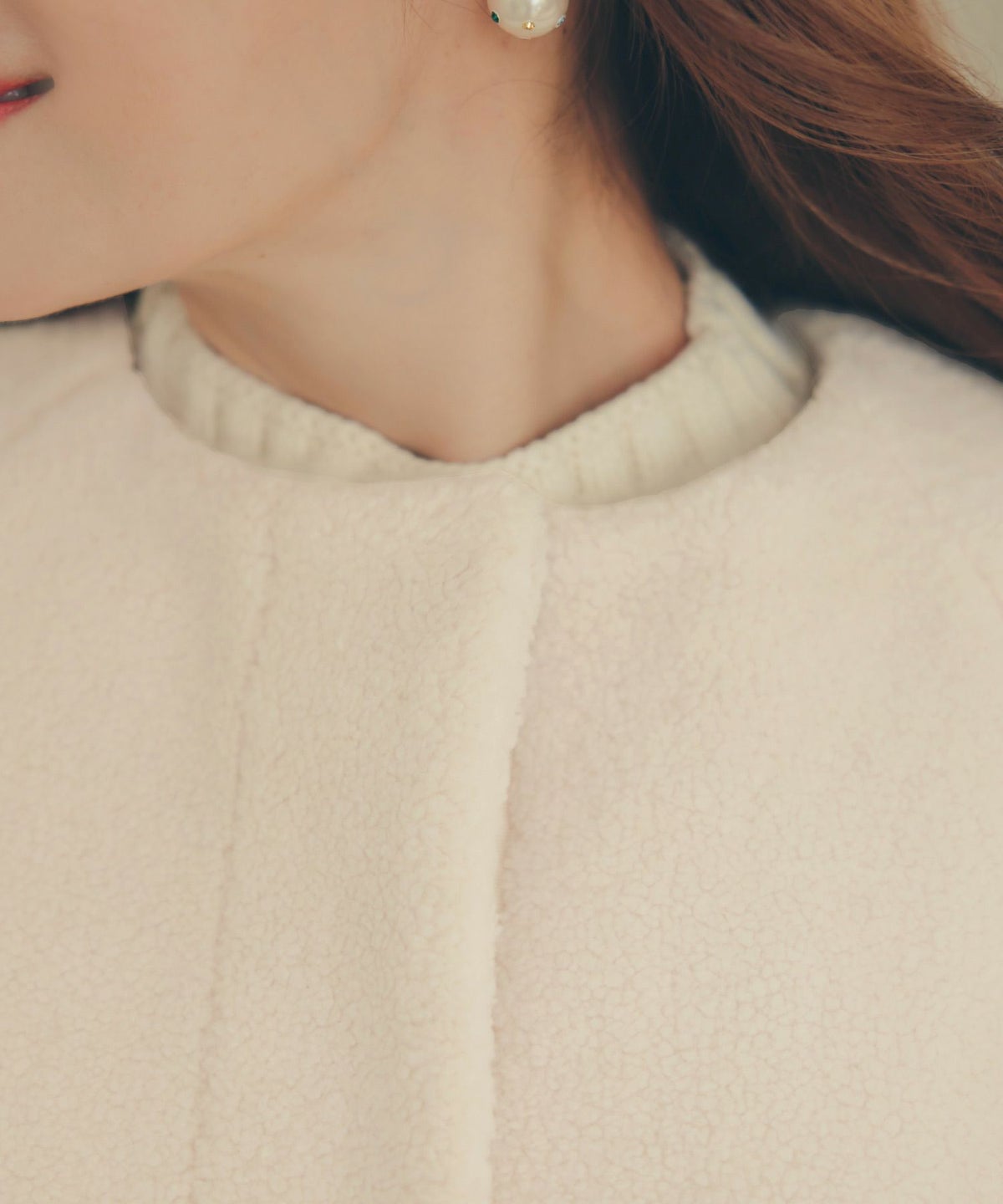 レディース アウター 秋冬 大人可愛い 上品 きれいめ 大人カジュアル フェミニン ジョイントスペース