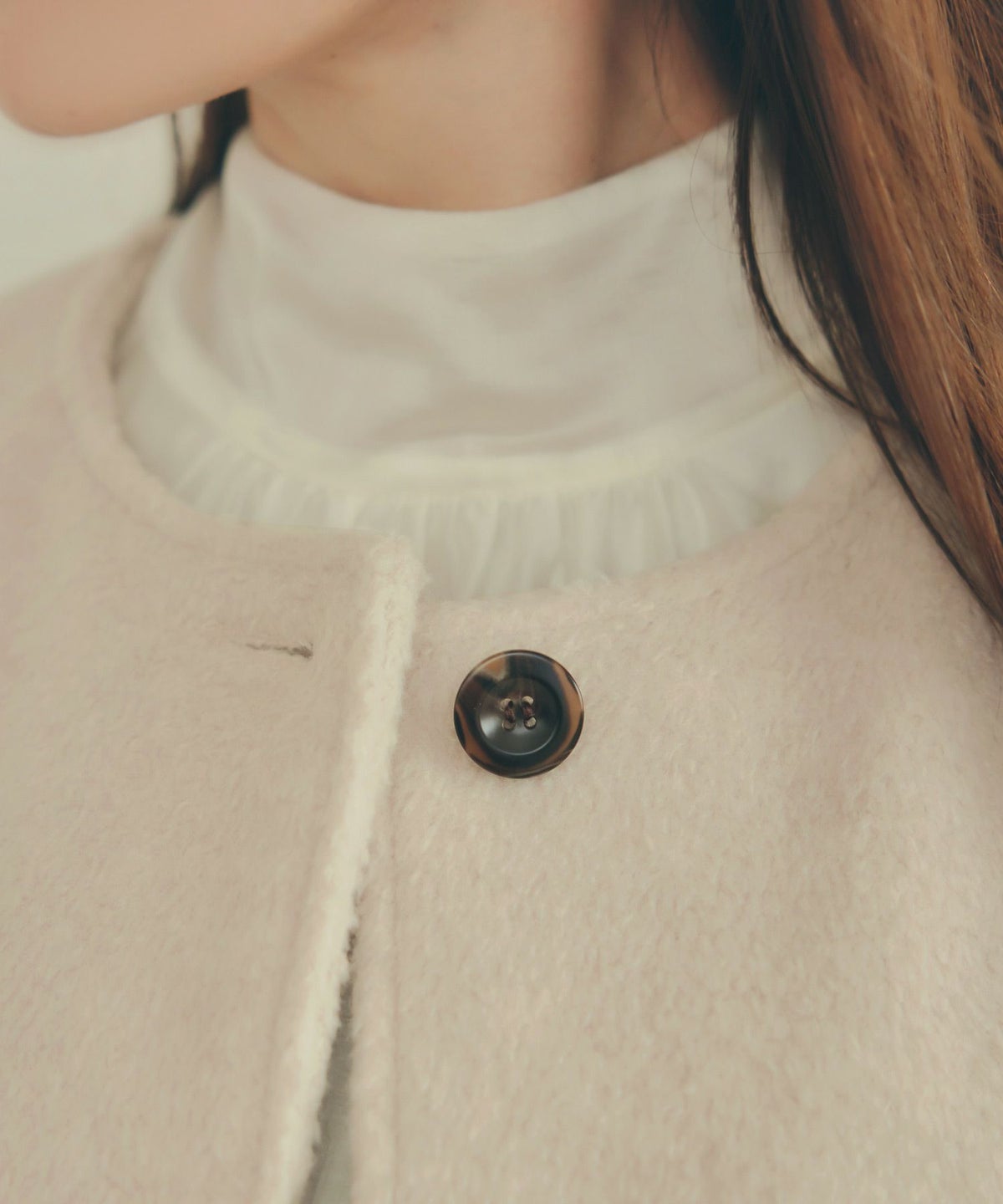 アウター レディース かわいい 上品 大人 カジュアル きれいめ オフィス フェニミン ジョイントスペース