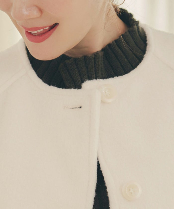 アウター レディース かわいい 上品 大人 カジュアル きれいめ オフィス フェニミン ジョイントスペース