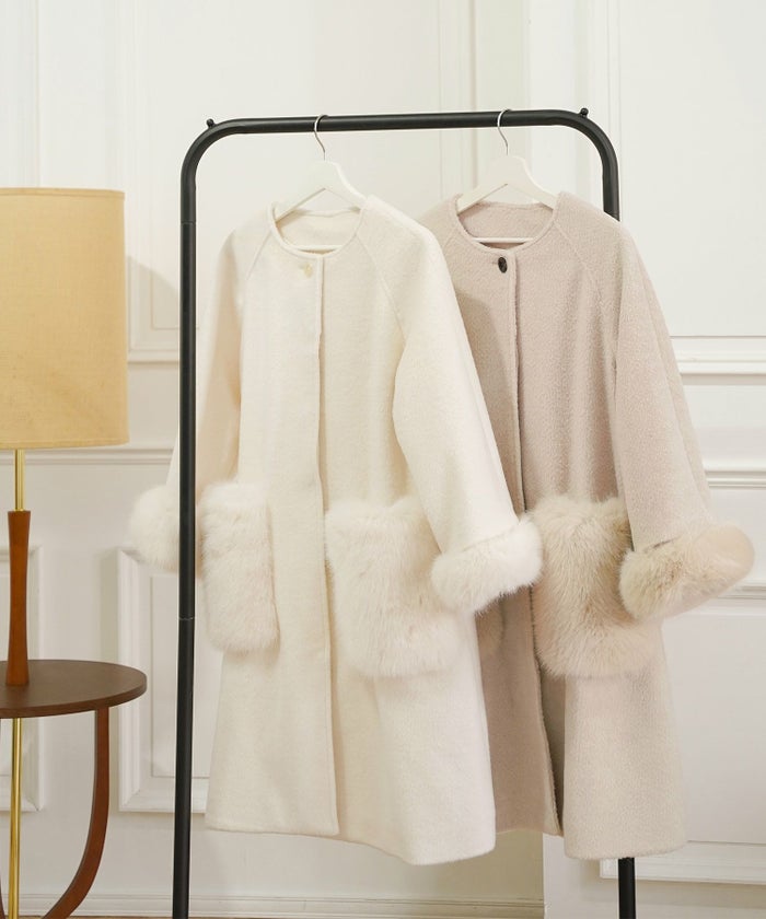 アウター レディース かわいい 上品 大人 カジュアル きれいめ オフィス フェニミン ジョイントスペース