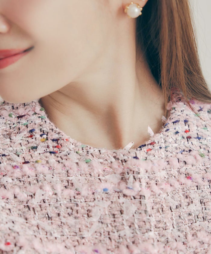 ジャケット レディース かわいい 上品 大人 きれいめ オフィス お呼ばれ ショート ドッキング ジョイントスペース