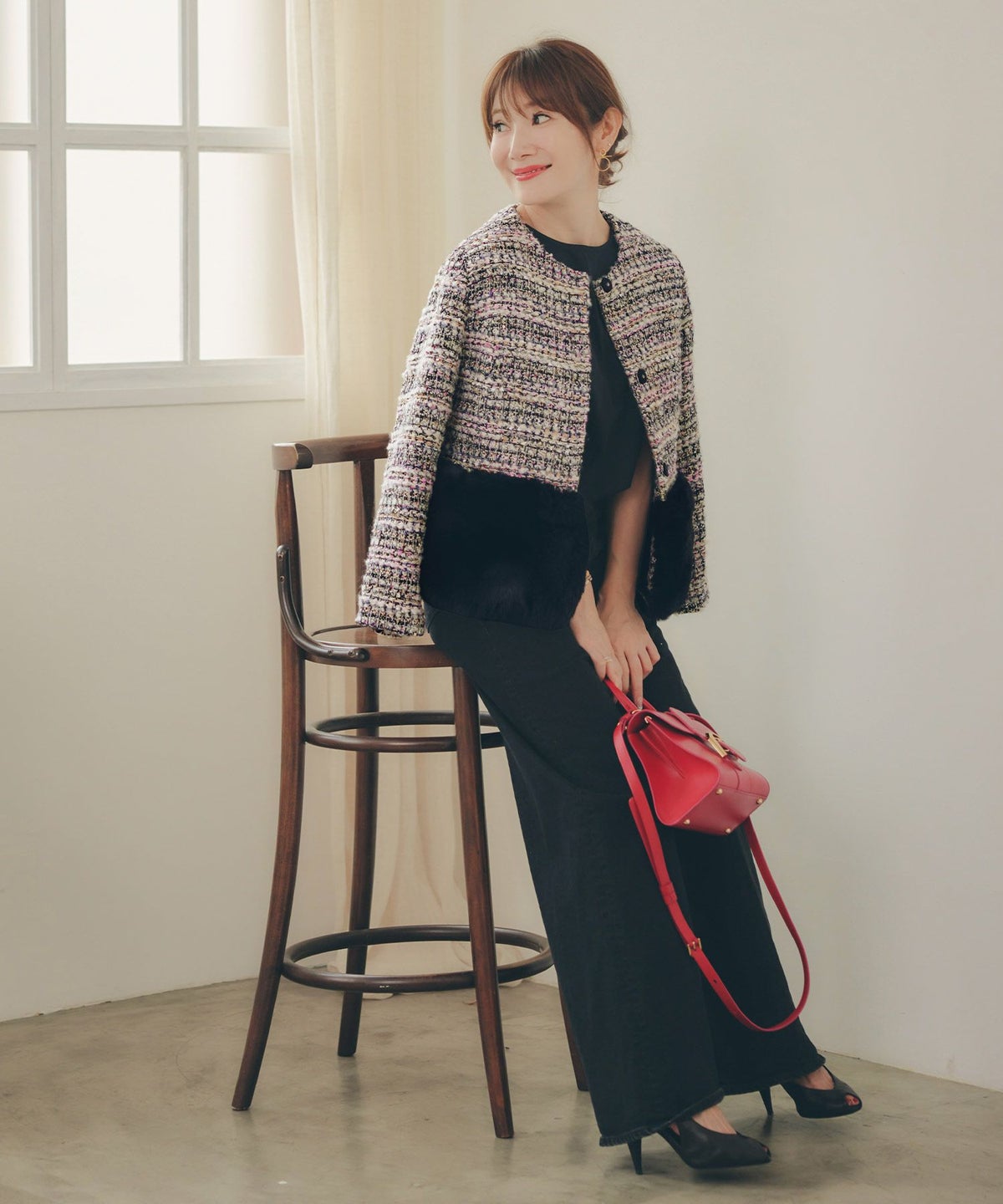 ジャケット レディース かわいい 上品 大人 きれいめ オフィス お呼ばれ ショート ドッキング ジョイントスペース