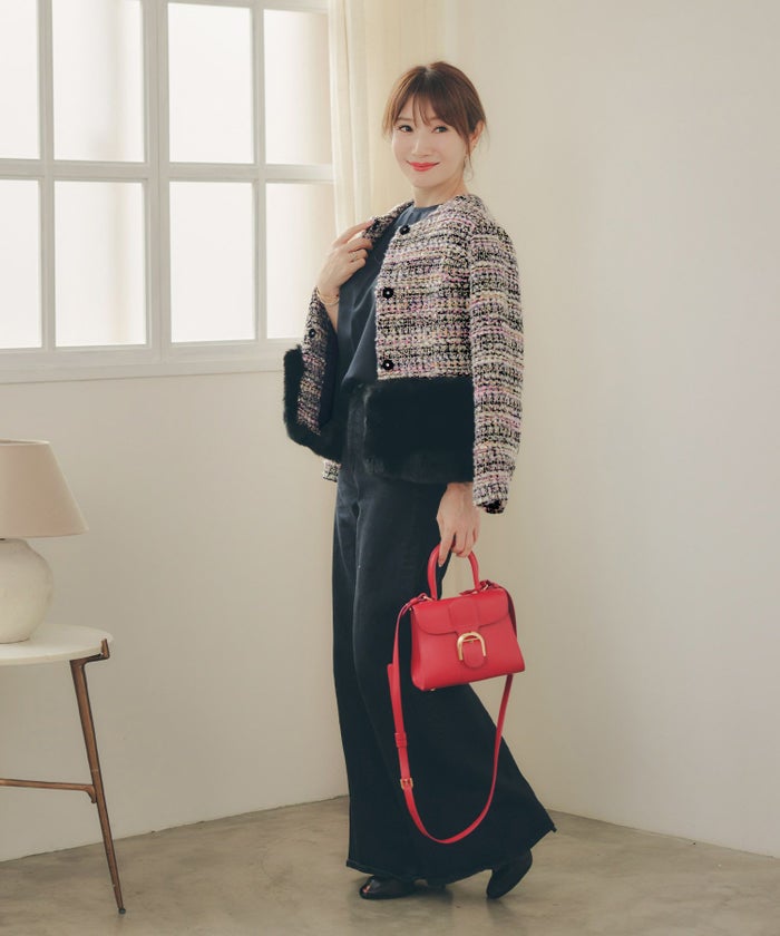 ジャケット レディース かわいい 上品 大人 きれいめ オフィス お呼ばれ ショート ドッキング ジョイントスペース