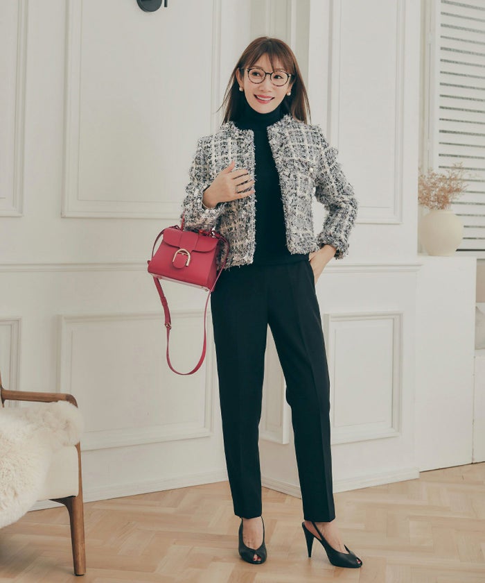 手洗い可 レディース アウター 秋冬 大人可愛い 上品 きれいめ オケージョン フェミニン ジョイントスペース