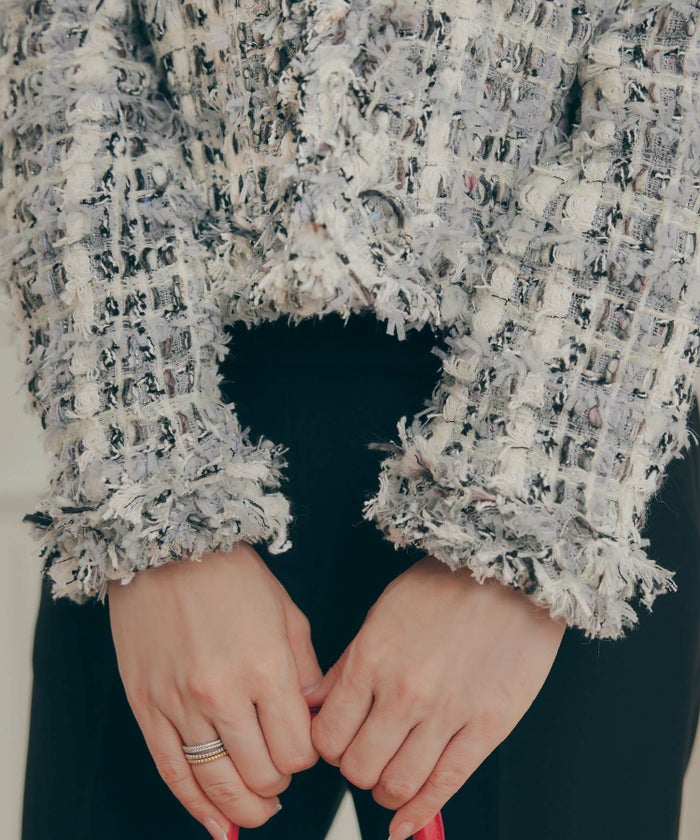 手洗い可 レディース アウター 秋冬 大人可愛い 上品 きれいめ オケージョン フェミニン ジョイントスペース