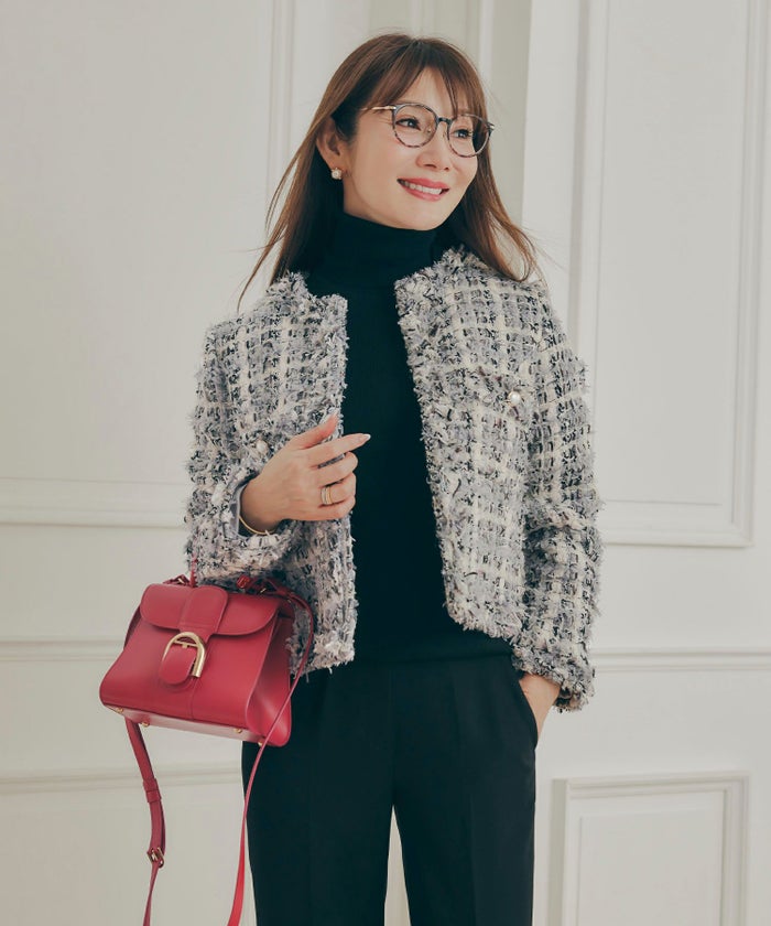 手洗い可 レディース アウター 秋冬 大人可愛い 上品 きれいめ オケージョン フェミニン ジョイントスペース