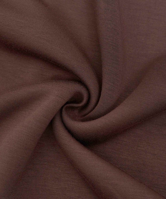 ワンピース 上品 ダンボールニット カットソー きれいめ クルーネック リボン ジョイントスペース