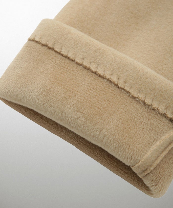 ビジュー リング グローブ レディース グローブ 手袋 シンプル ジュエリー 裏起毛 防寒 秋 冬 グレー/ベージュ/ブラック