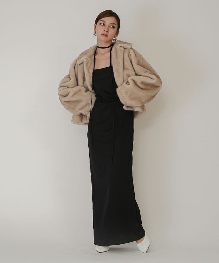 ストラップ アレンジ キャミワンピース KINO THE KEI