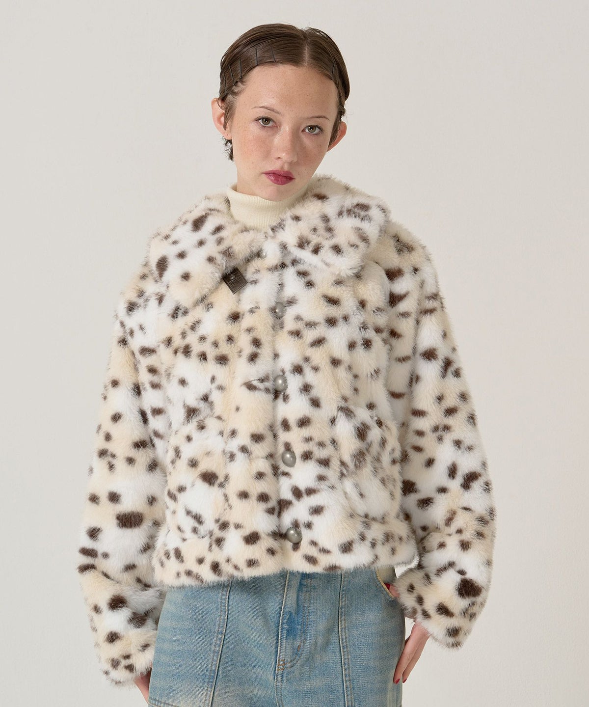 ファー/ショート/アウター/アニマル