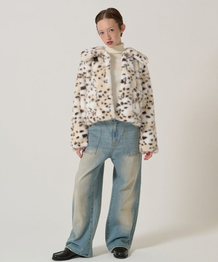 ファー/ショート/アウター/アニマル