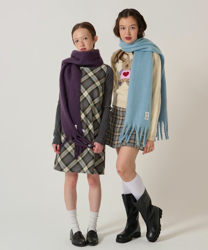 チェック/ワンピース/ジャンスカ