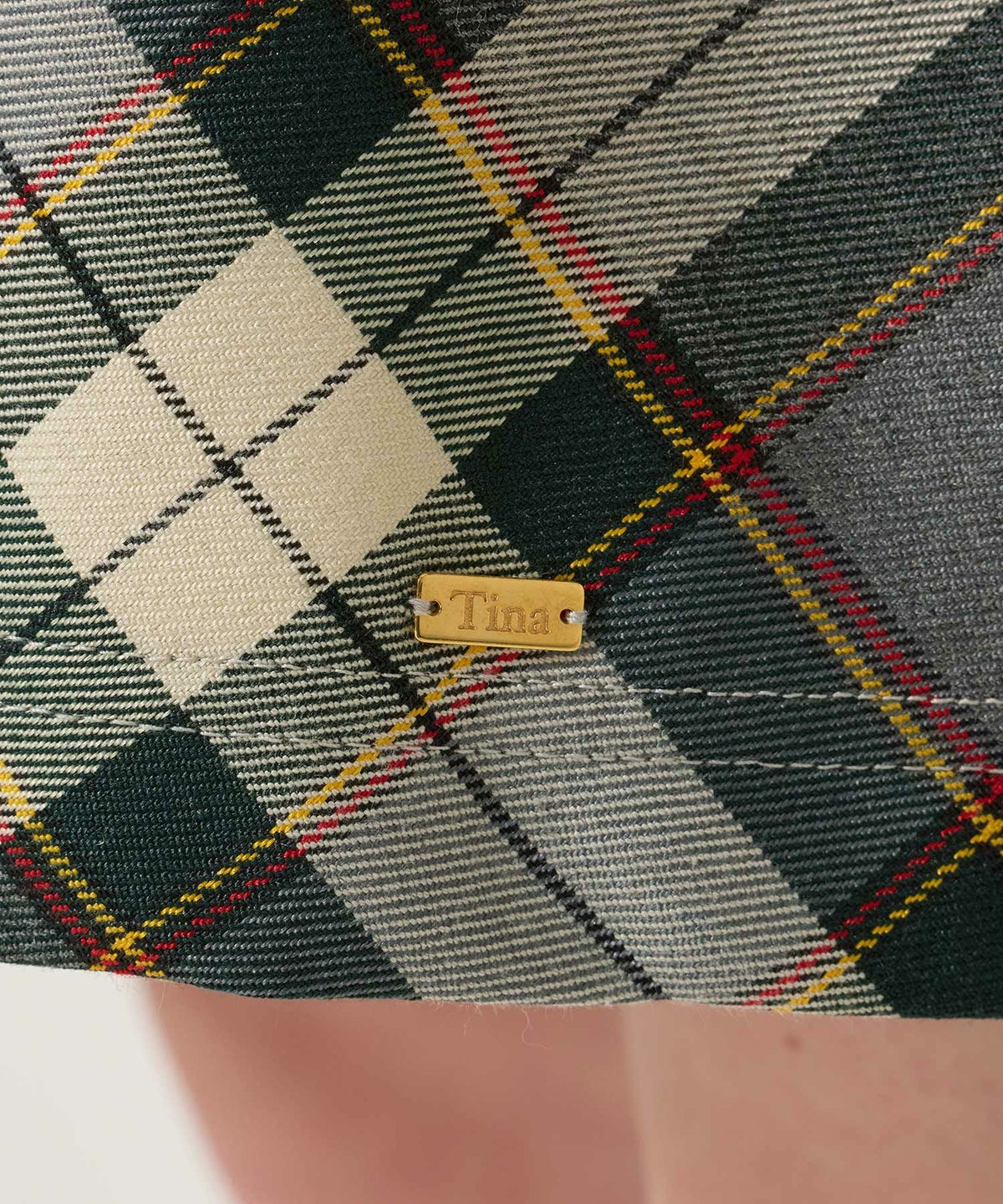 チェック/ワンピース/ジャンスカ