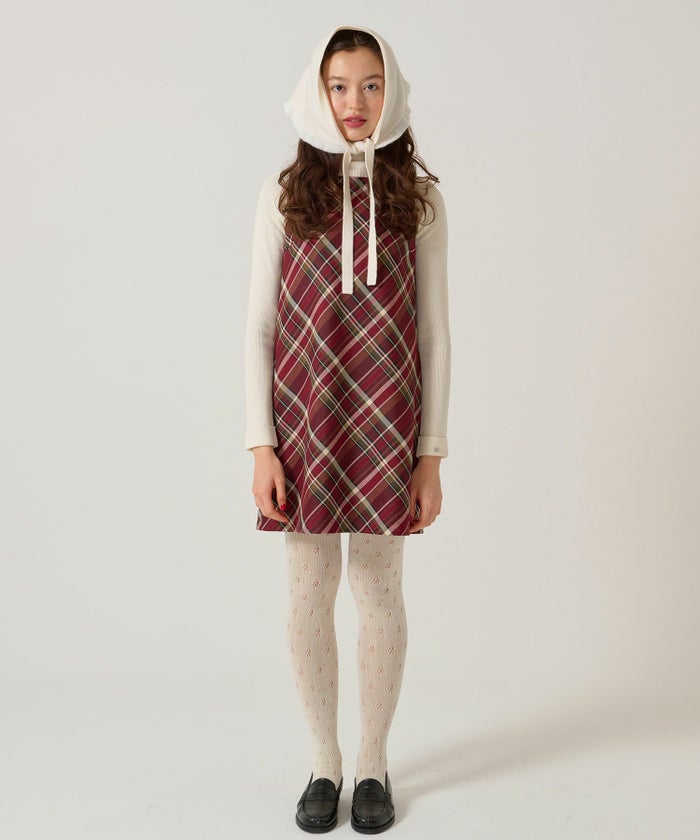 チェック/ワンピース/ジャンスカ