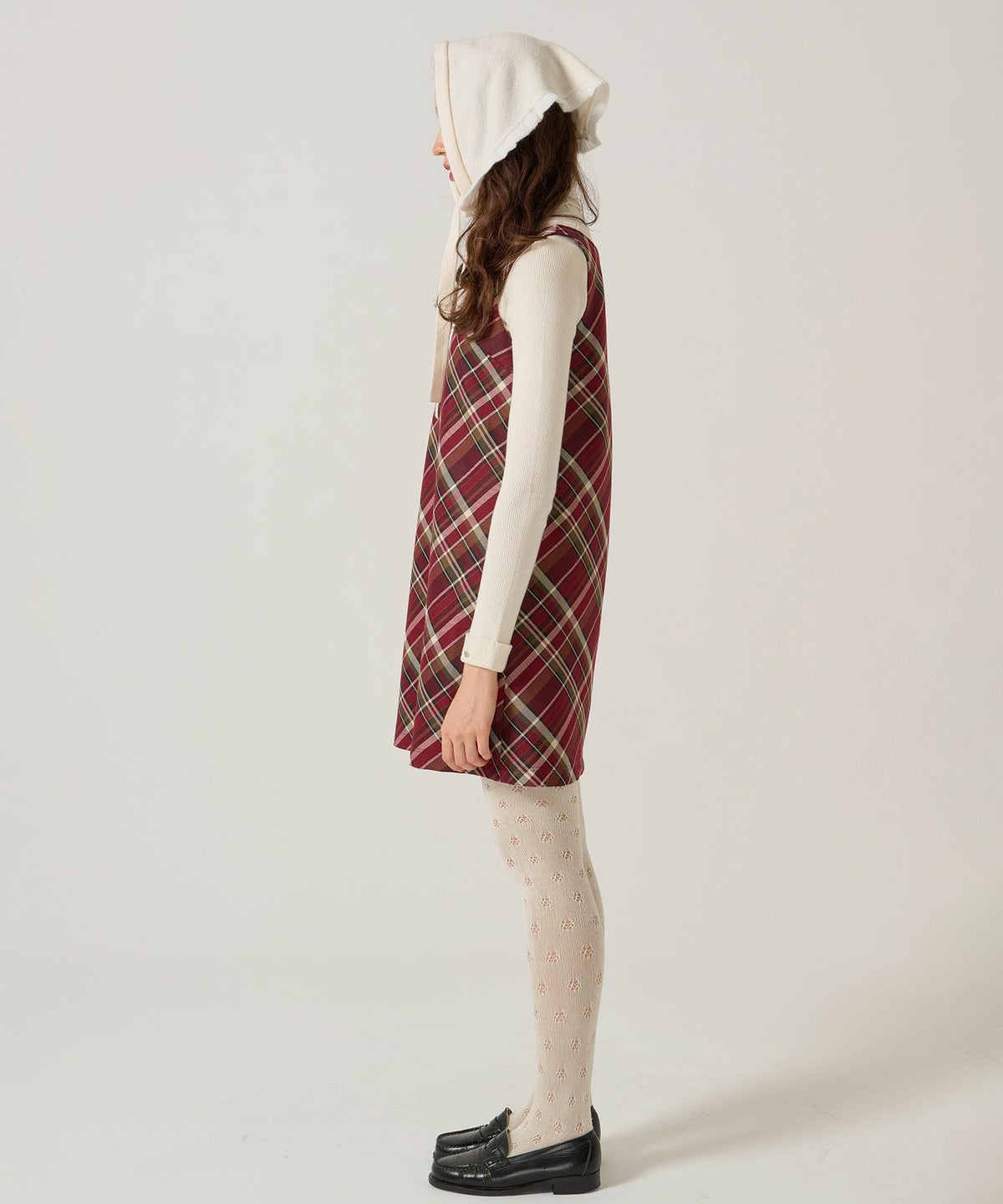 チェック/ワンピース/ジャンスカ