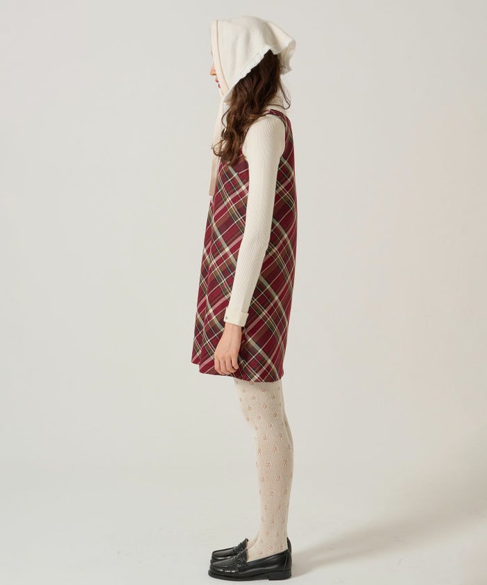 チェック/ワンピース/ジャンスカ