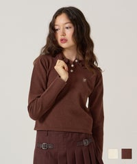 ベロア/フリル/ニット