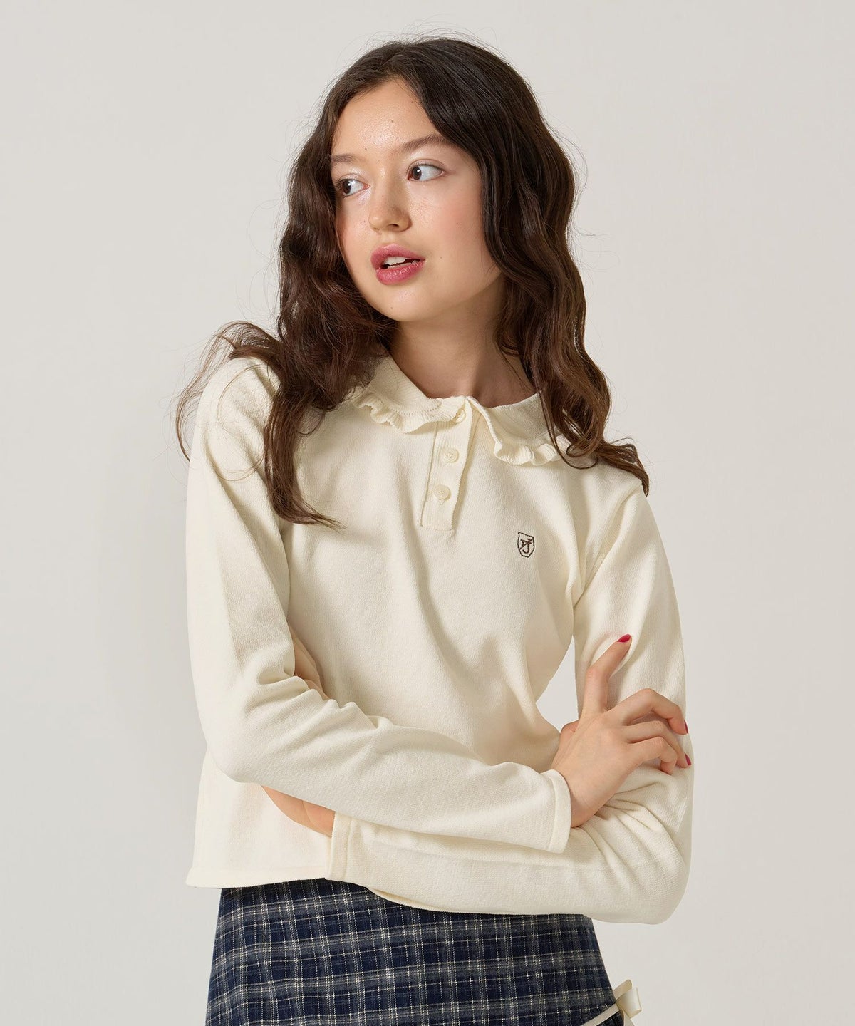 ベロア/フリル/ニット