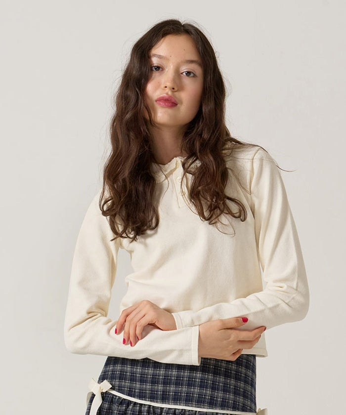 ベロア/フリル/ニット