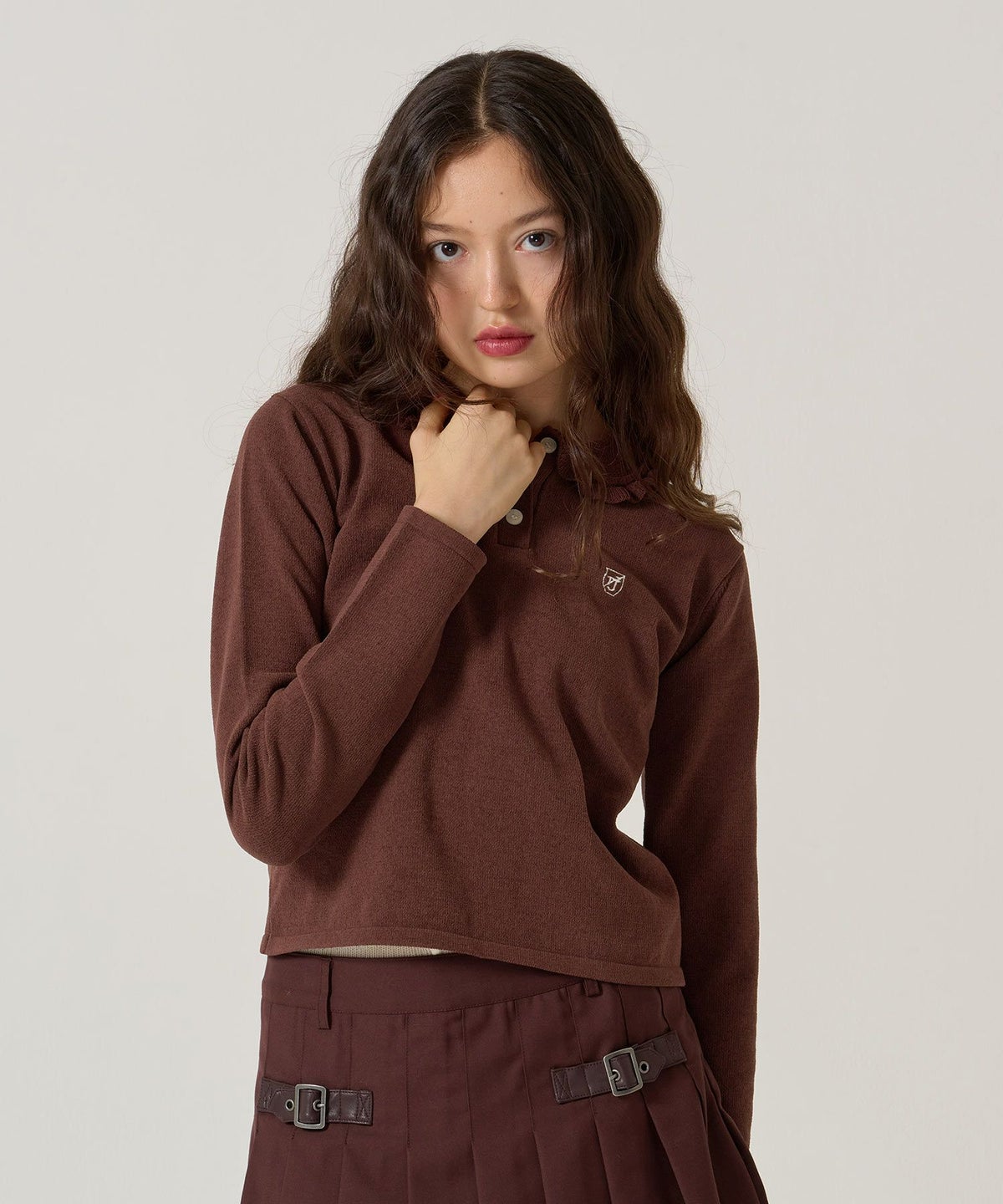 ベロア/フリル/ニット