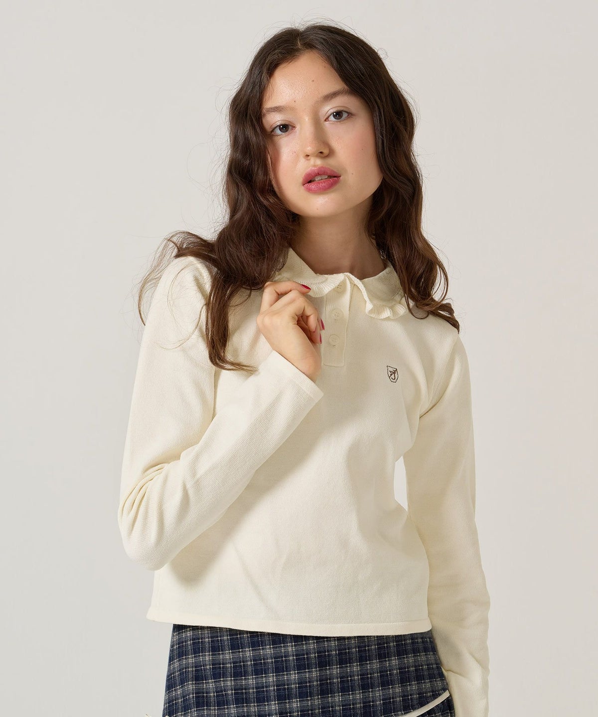 ベロア/フリル/ニット