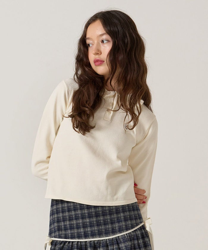 ベロア/フリル/ニット