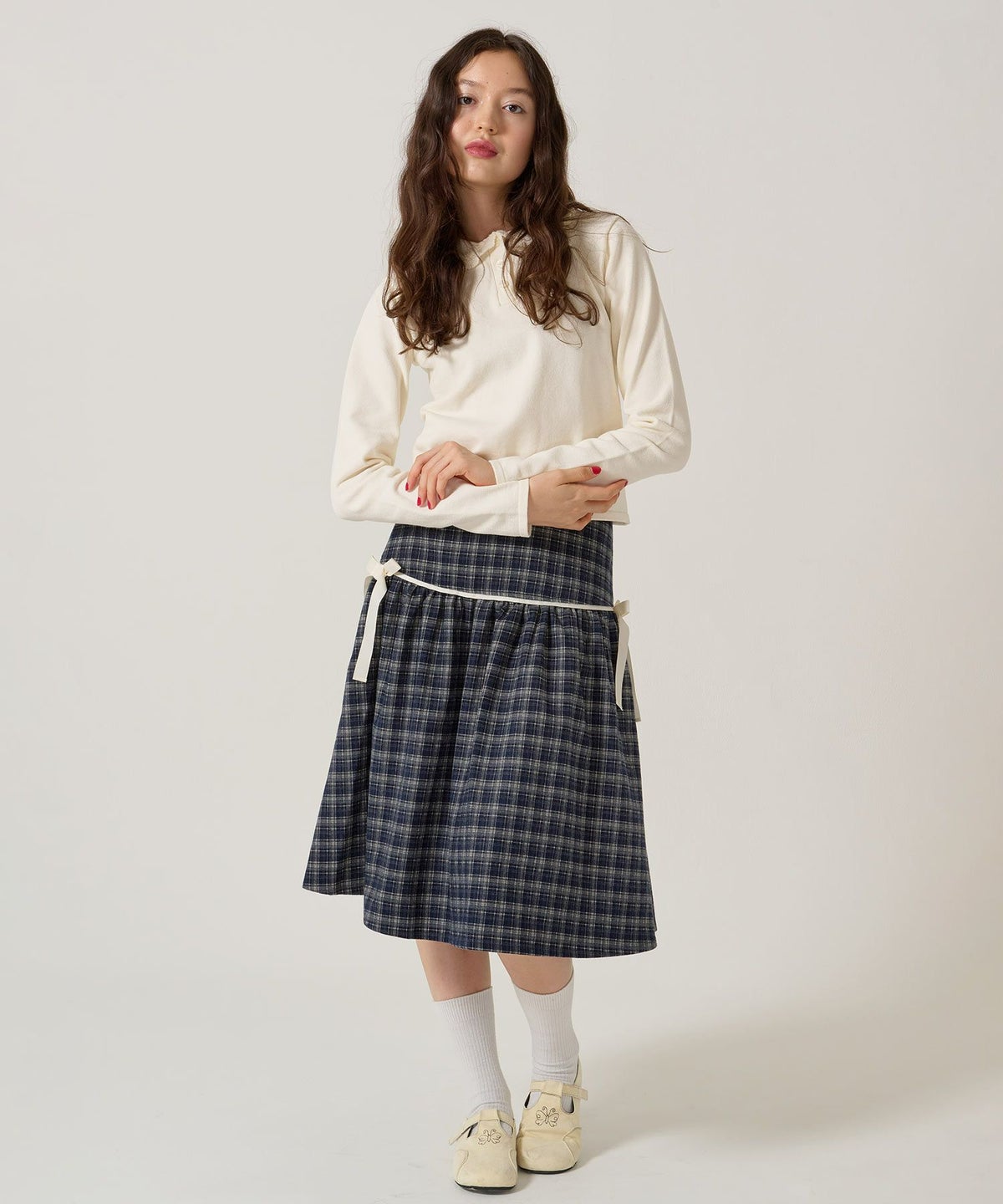 ベロア/フリル/ニット