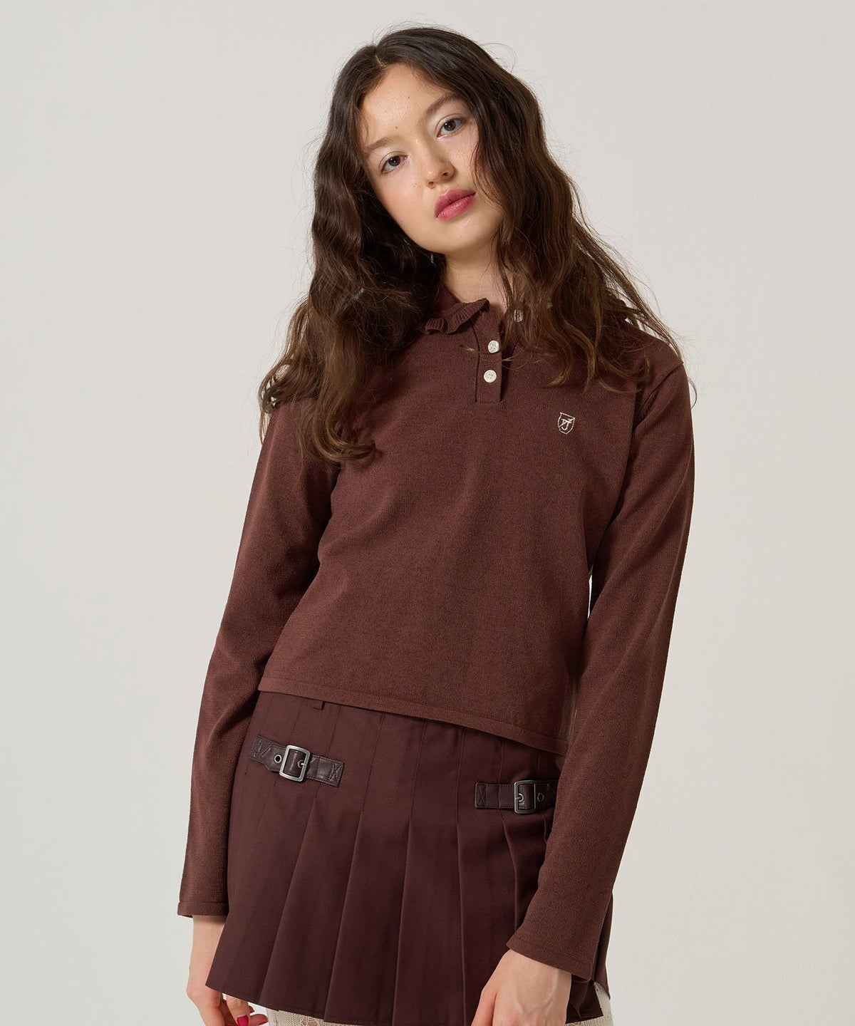 ベロア/フリル/ニット