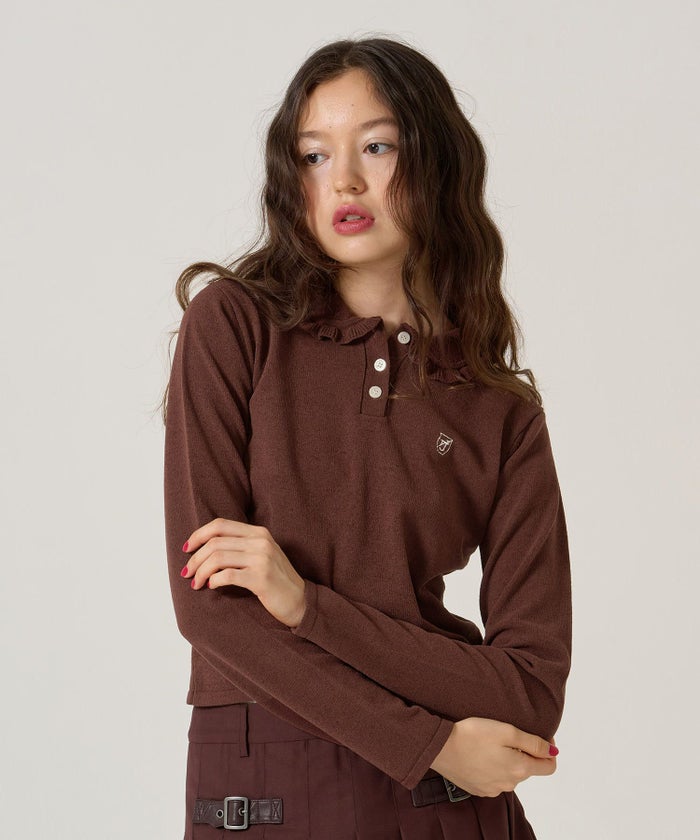 ベロア/フリル/ニット