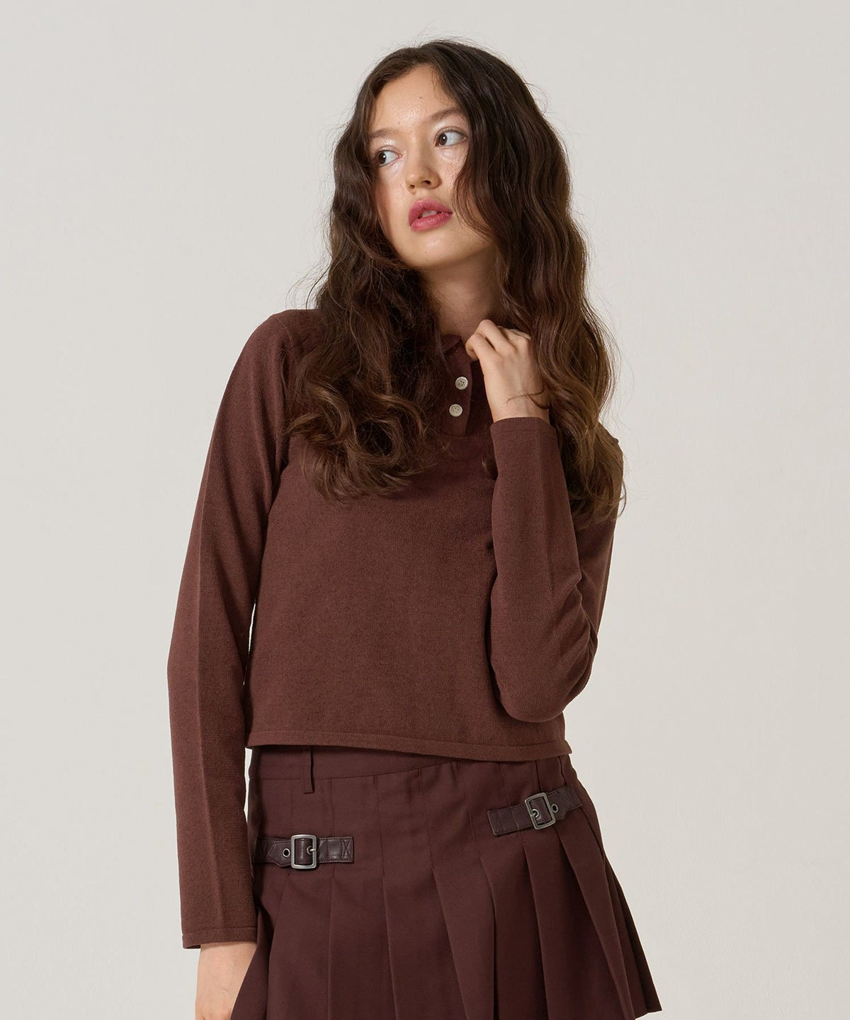 ベロア/フリル/ニット