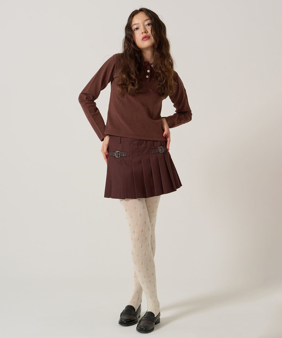 ベロア/フリル/ニット