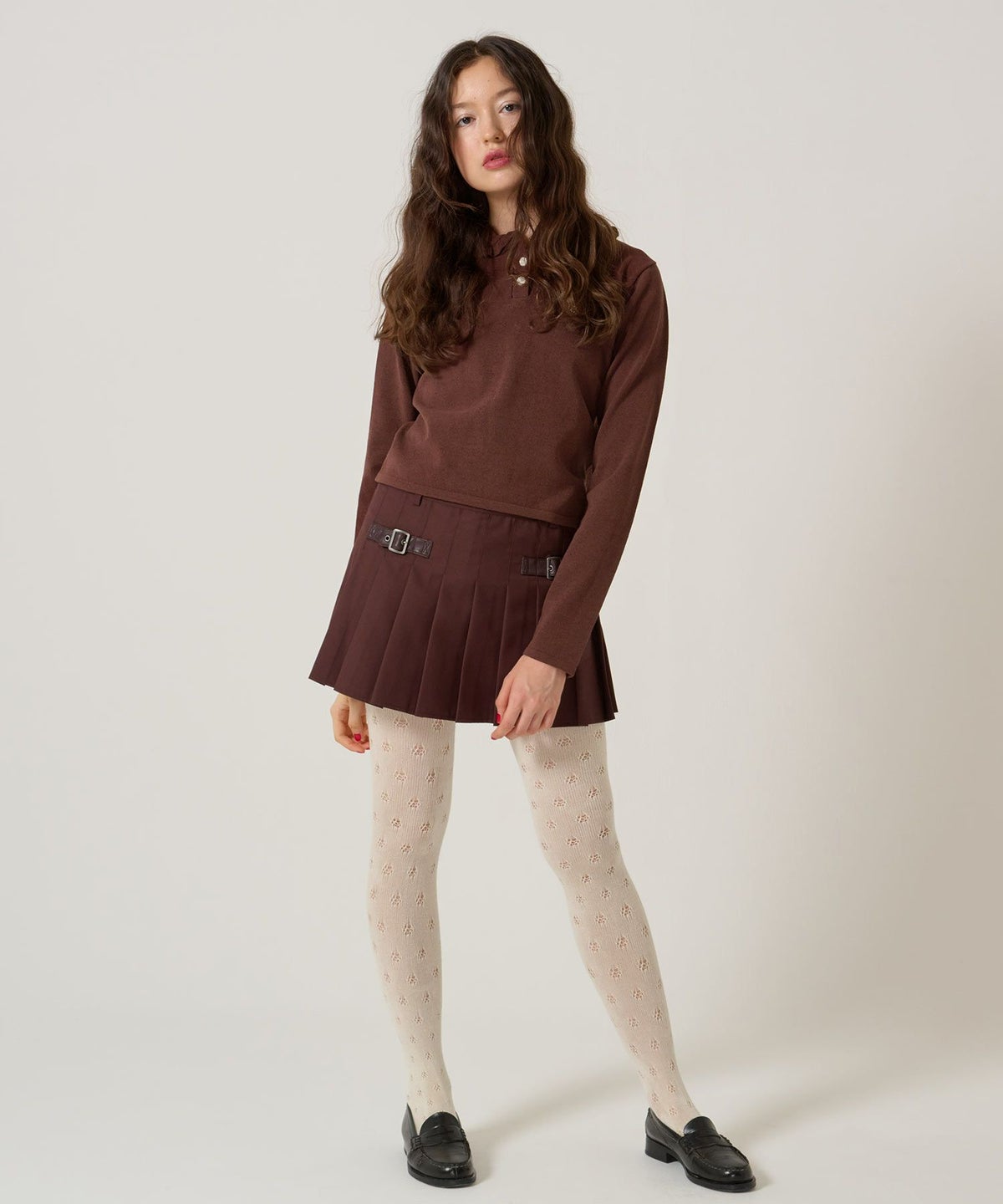 ベロア/フリル/ニット