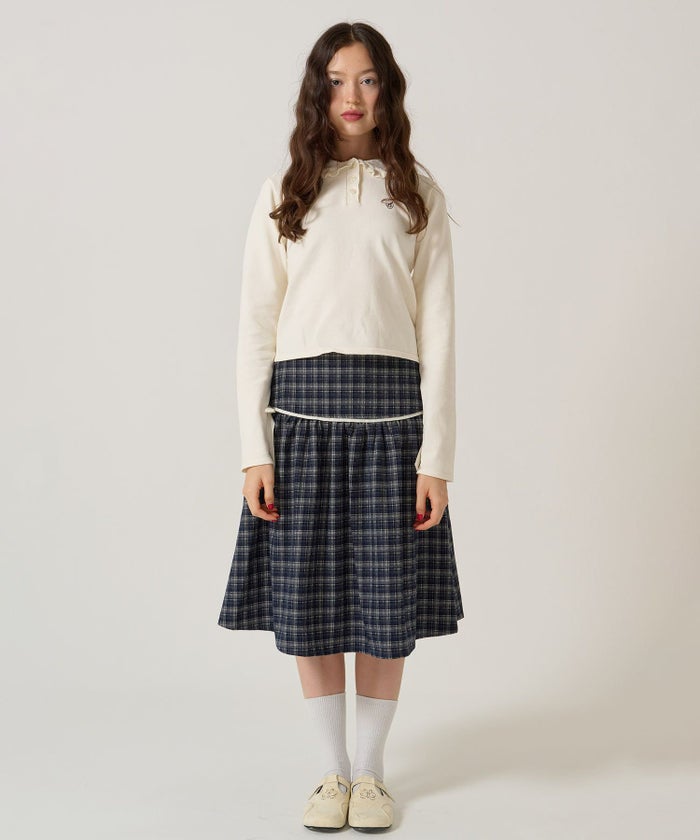 ベロア/フリル/ニット