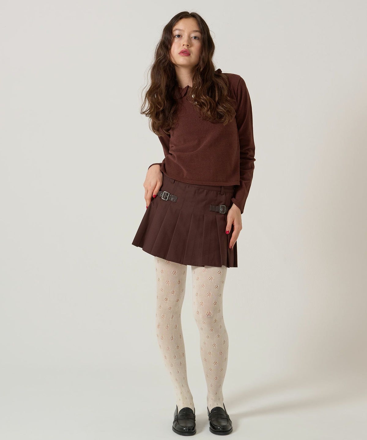 プリーツ/ミニスカート/パンツ