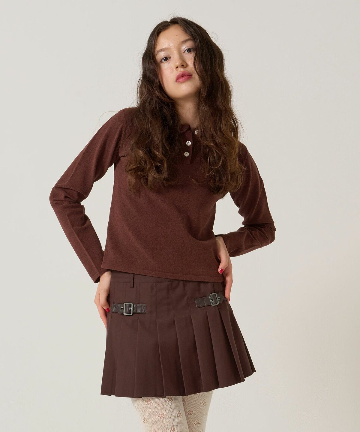 プリーツ/ミニスカート/パンツ