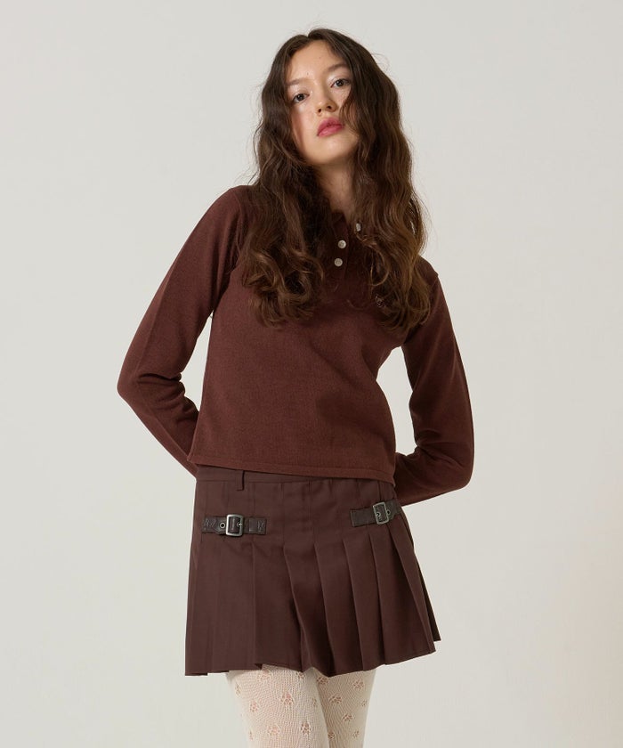 プリーツ/ミニスカート/パンツ