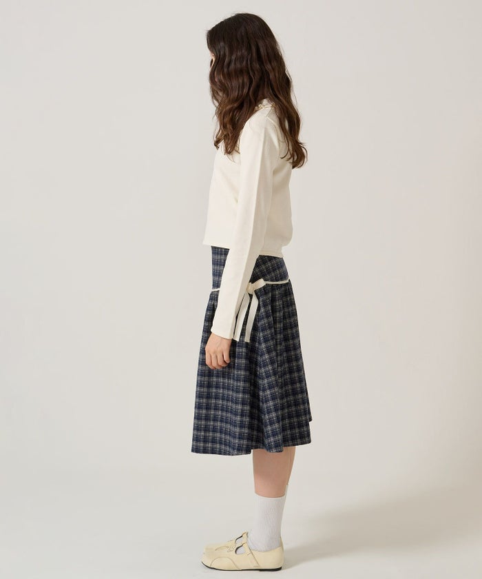 リボン/チェック/スカート