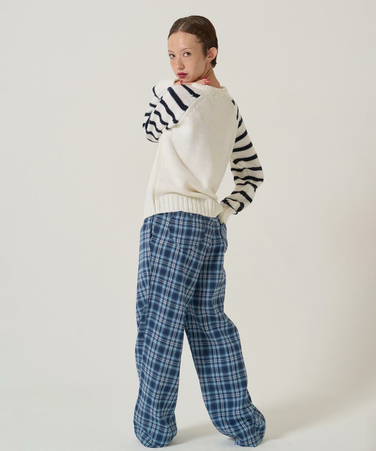 ノベルティ/ハート/チェック/パンツ