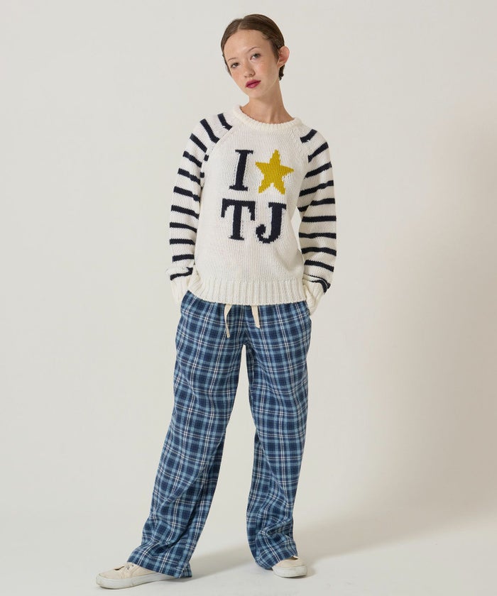 ノベルティ/ハート/チェック/パンツ