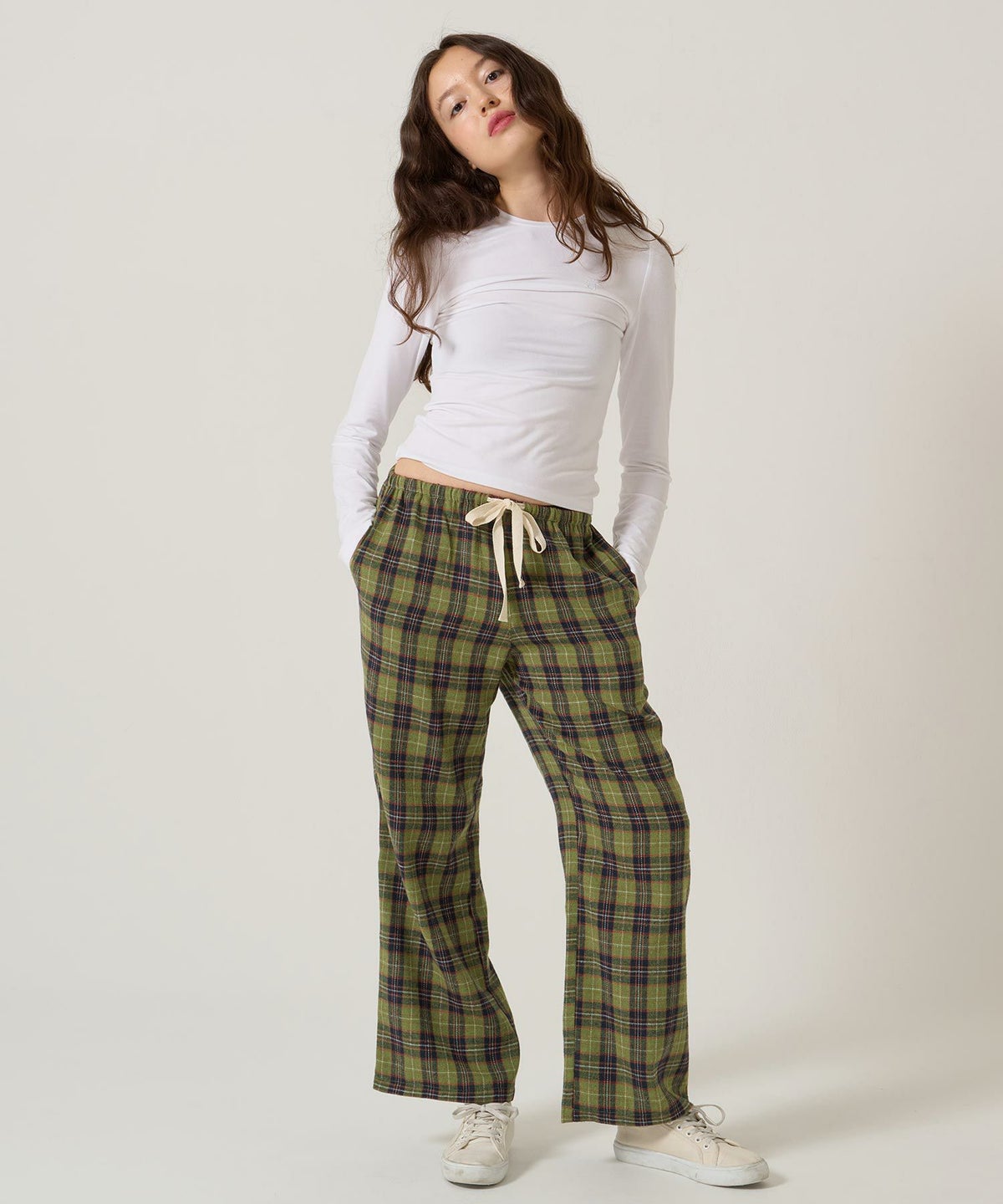 ノベルティ/ハート/チェック/パンツ